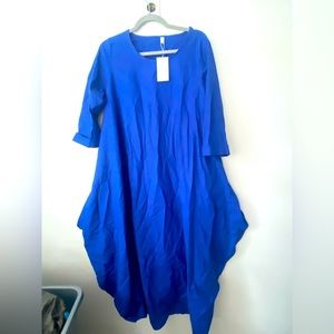 NEW blue Etosell dress with pockets